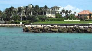 Homes of the Rich and Famous Nassau Bahamas [upl. by Raleigh651]