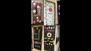 8 Classroom door decoration ideas😍 diy [upl. by Ahseiyt]