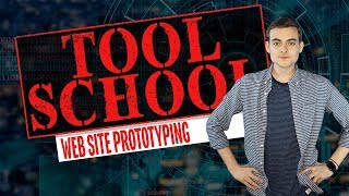 Website Prototype How to Create One Fast  Tool School 5 [upl. by Lindahl]