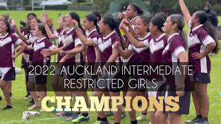 MI Girls Restricted Rugby League  2022 Auckland Champions [upl. by Lori]