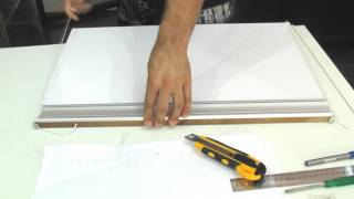 Prancheta para desenho técnico  Tutorial [upl. by Anerol]