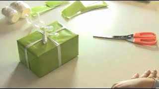 Geschenk verpacken  eine Gestaltungsidee [upl. by Sapphire]