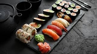 Sushi Jazz Relaxing jazz music for study work background musiccoffee music [upl. by Farhi]