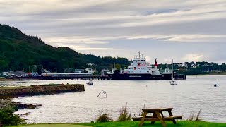 Ferry from Oban to Isle of Mull [upl. by Anilra823]