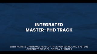 The integrated MasterPhD track [upl. by Ambler74]