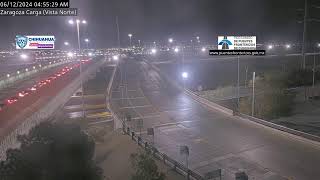 Transmisión en vivo Puente Internacional Zaragoza Vista NorteSur Carga Zaragoza [upl. by Adalard356]