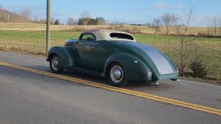 Taking the custom 1938 Ford for a joy ride 💨 [upl. by Sadick803]