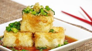 How to Make AGEDASHI TOFU Deep Fried Tofu Recipe [upl. by Maje664]