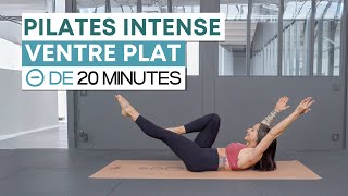 Séance PILATES INTENSE en moins de 20 MIN  ABDOS PROFONDS amp VENTRE PLAT 🔥 [upl. by Seuguh]