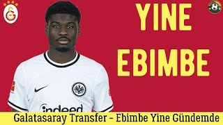 Galatasaray Transfer⚽️ Dina Ebimbe Galatasaray galatasaray ebimbe [upl. by Armalla]