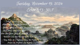 Tuesday Nov 19 2024  Ether 61330 7 [upl. by Icyak]