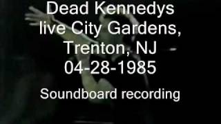 Dead Kennedys quotMTV Get Off the Airquot live City Gardens Trenton NJ 04281985 SBD [upl. by Adlare]