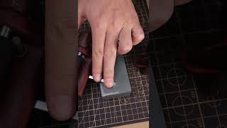 Sharpen Woodworking Chisel with My DIY Jig woodworking sharpening beginnerwoodworker [upl. by Klepac767]