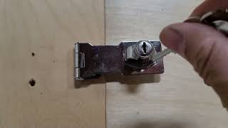 Cabinet Locks with Keys Door Latch [upl. by Argile335]