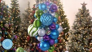 Create a Modern Holiday Chandelier  Martha Stewart [upl. by Loferski321]