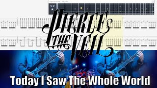 Pierce the veil  Today I Saw the Whole World Guitar Cover With Tab [upl. by Euqinomahs985]