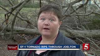 EF1 Tornado Rips Through Joelton [upl. by Mcconaghy]