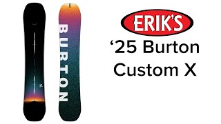 2025 Burton Custom X Snowboard [upl. by Amsirak981]