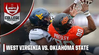 West Virginia Mountaineers vs Oklahoma State Cowboys  Full Game Highlights [upl. by Avek]