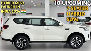 10 UPCOMING 7SEATER HYBRID CARS LAUNCH INDIA 🇮🇳 2024  FEATURES PRICE LAUNCH DATE  UPCOMING SUV [upl. by Elatnahs789]