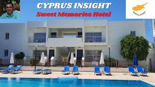 Sweet Memories Hotel Protaras Cyprus  A Tour Around [upl. by Airdnassac365]