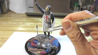 Building Verlinden Productions Knight of Christ In 120mm Scale [upl. by Rochester]