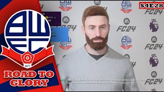 BOOSTING MORALE FC24 Bolton RTG Career Mode [upl. by Aleb157]