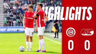 ⚖️ 𝑨 𝒅𝒓𝒂𝒘 𝒊𝒏 𝑮𝒓𝒐𝒏𝒊𝒏𝒈𝒆𝒏  Highlights FC Groningen  AZ [upl. by Evatsug]