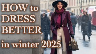 HOW TO WEAR INCREDIBLE IN WINTER 2025 Unique winter outfits of Milans most stylish people [upl. by Dietsche]