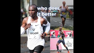 Eliud Kipchoge Marathon World Record Pace on Treadmill 400 meters [upl. by Namlaz527]