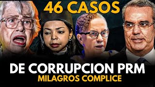 Casos corrupcion PRM 46 Milagros ortiz Bosch El gobierno del cambio o Impunidad [upl. by Valentina418]