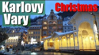 Karlovy Vary Christmas Market [upl. by Anialam323]