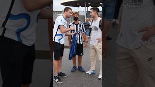 INTERISTA ESULTA CON LA MAGLIA DELLA JUVE 😨 [upl. by Seen353]