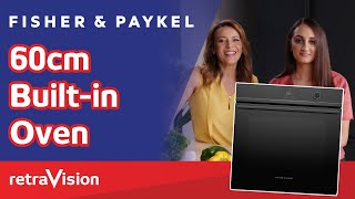 Fisher amp Paykel 60cm Builtin Oven OB60SDPTDB1  Retravision [upl. by Kakalina140]