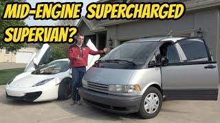 I Bought the Greatest Minivan Ever Made Toyota Previa Supercharged SUPERVAN [upl. by Akienaj798]