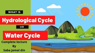 What is Water Cycle  Hydrological cycle  Important terms of water cycle [upl. by Elberfeld]