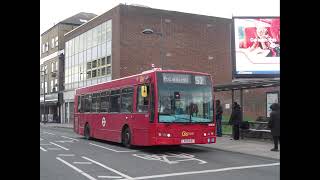 Optare Esteem Go Ahead London General SOE30 LX09AYG Route 152 Stops Reversing at Mitcham Fair Green [upl. by Tiphanie]