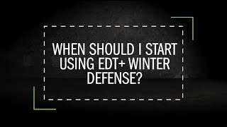 When Should I Start Using EDT Winter Defense  Hot Shots Secret [upl. by Siryt315]