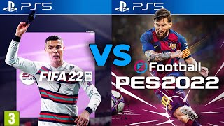 FIFA 22 vs PES 22  Czy to będzie rok PESa [upl. by Einnahc2]