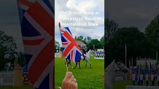 The British Team  Agria Royal International Horse Show Hickstead horse showjumping Royal [upl. by Ahsemac]