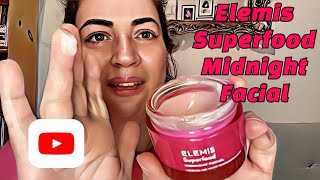 Elemis Superfood Midnight Facial Nourishing Sleeping Cream [upl. by Ferullo]