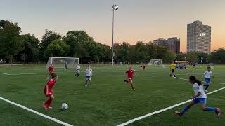 ARIANA shoot  pass and dribble VS 2 year older girls Northwind 2015 Premier 1 IWSL Div A 2015 G [upl. by Baillie32]