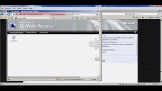 Server 2008  Sharing installed APPS on Windows 2008 with client systems using terminal services [upl. by Ala]