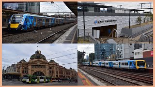 The Melbourne Rail and Tram Scene ft the brandnew East Pakenham station  21062024 HD [upl. by Nairam901]