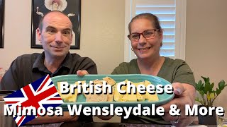 MORE British Cheese  Mimosa Wensleydale Strawberry White Stilton Smoked Cheddar [upl. by Ahsekram]