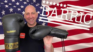 Barric Boxing Vintage Gold GLOVES REVIEW [upl. by Modla]