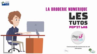 Brodeuse numérique comment sen servir Partie 2 [upl. by Quarta806]