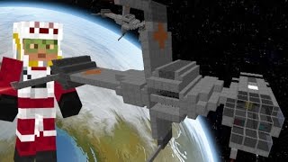 Star WarsquotBwing starfighterquot in Minecraft [upl. by Nythsa]