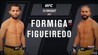 EA Sports UFC 4  Jussier Formiga vs Deiveson Figueiredo  Gameplay PS4 HD 1080p60FPS [upl. by Yraunaj467]