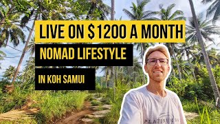 Living In Koh Samui On 1200 Per Month  Cost Of Living In Thailand [upl. by Laeahcim]